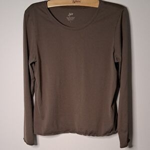 J. Jill Women's Brown Long Sleeve Top